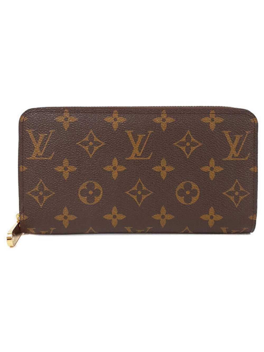 Louis Vuitton Monogram Zippy Wallet Round Zipper Long